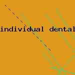 individual dental insurance